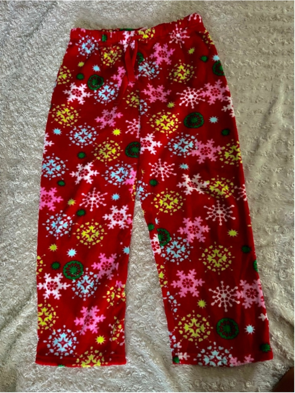 No Boundaries Fleece Pajama Pants, Size Large (11/13)